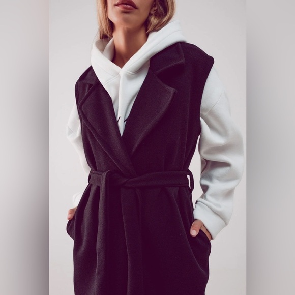 Zara Jackets & Blazers - Zara waistcoat belted vest
